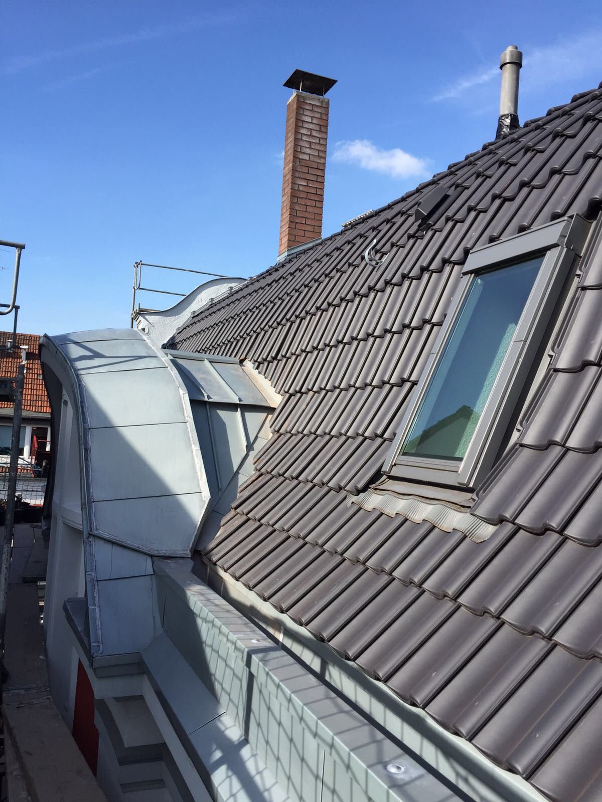 Dachsanierung eines Denkmalgeschützten Gebäudes