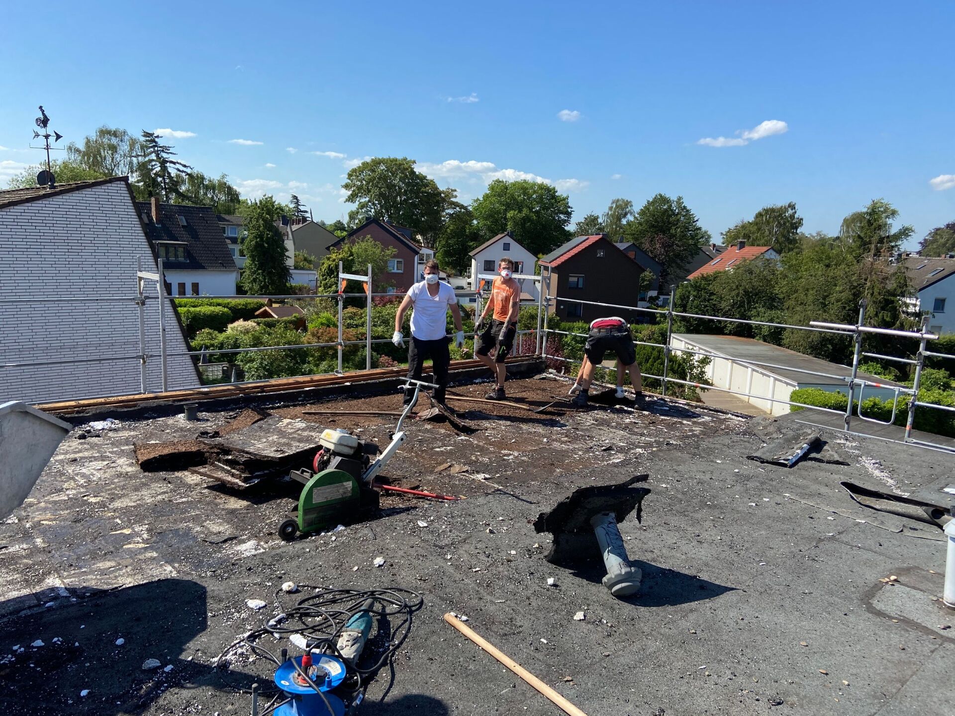 Flachdachsanierung Mülheim Oberhausen Essen