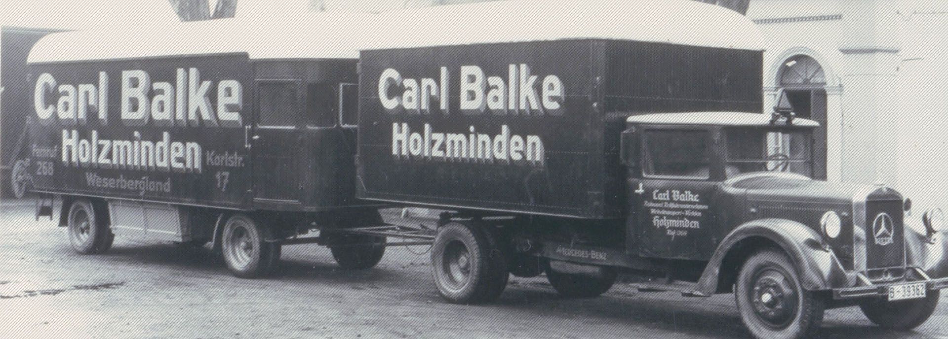 Alter LKW Carl Balke