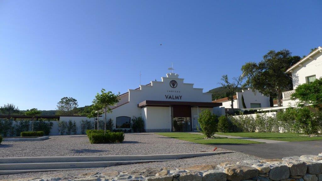 Aménagement entrée cave Château Valmy