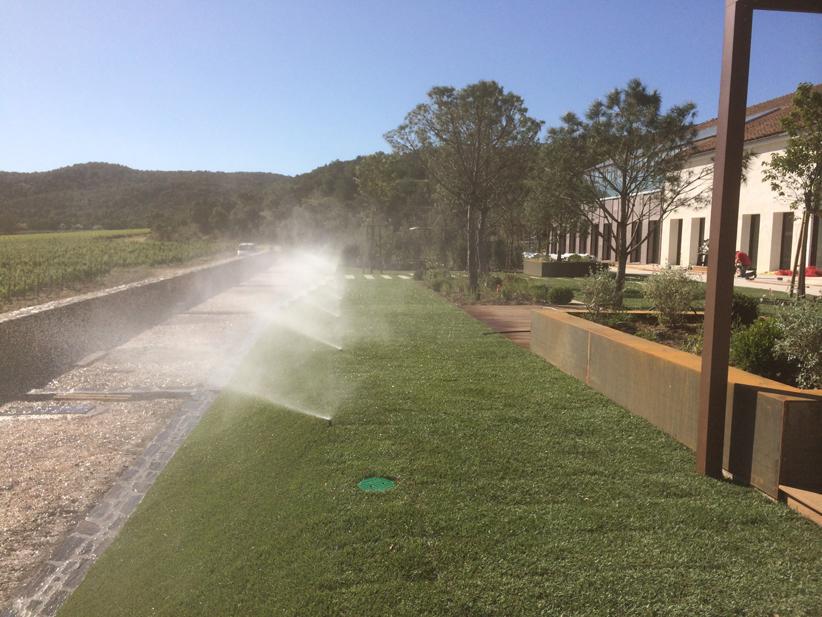 Arrosage automatique Restaurant Château Valmy