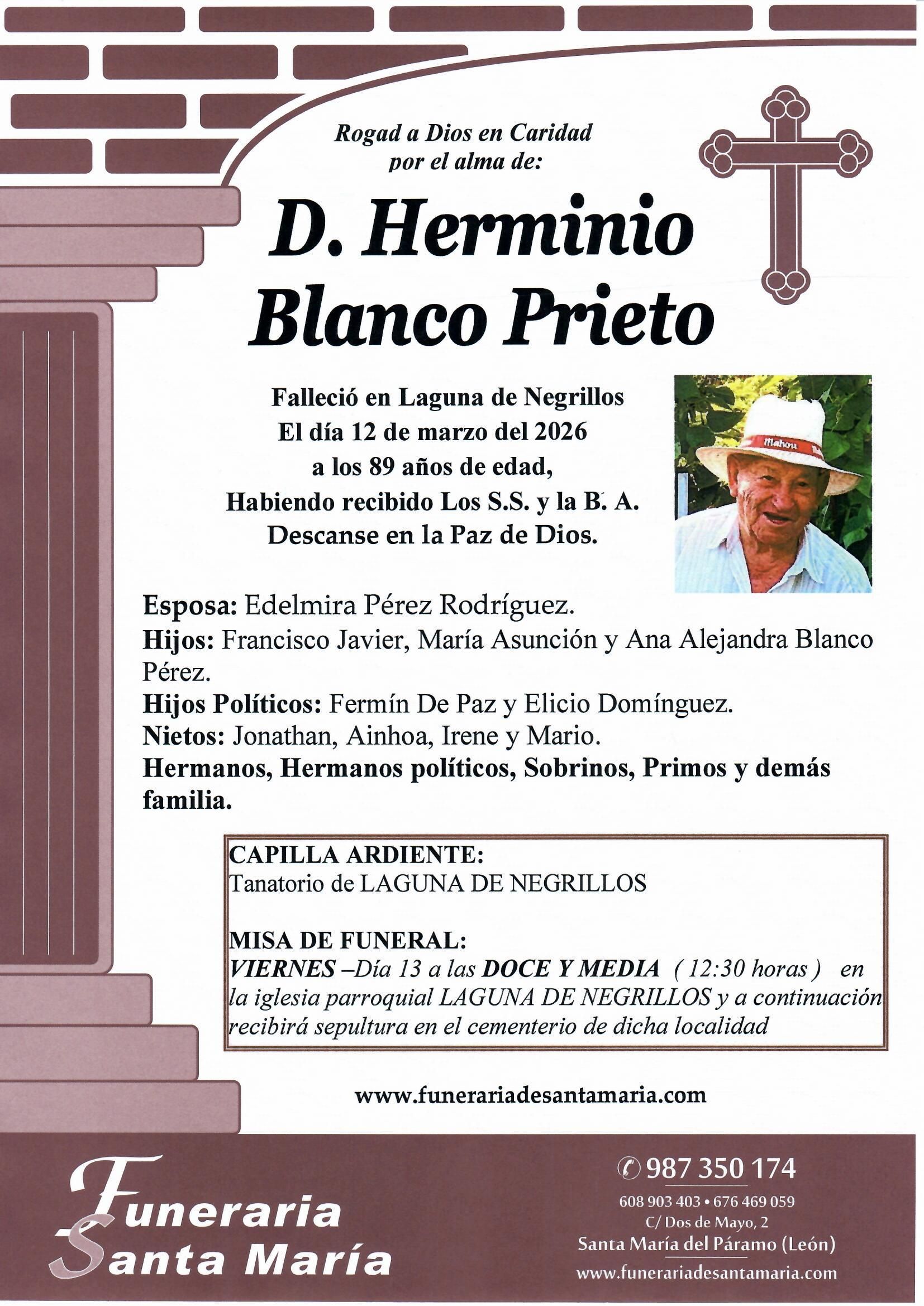 HERMINIO BLANCO PRIETO