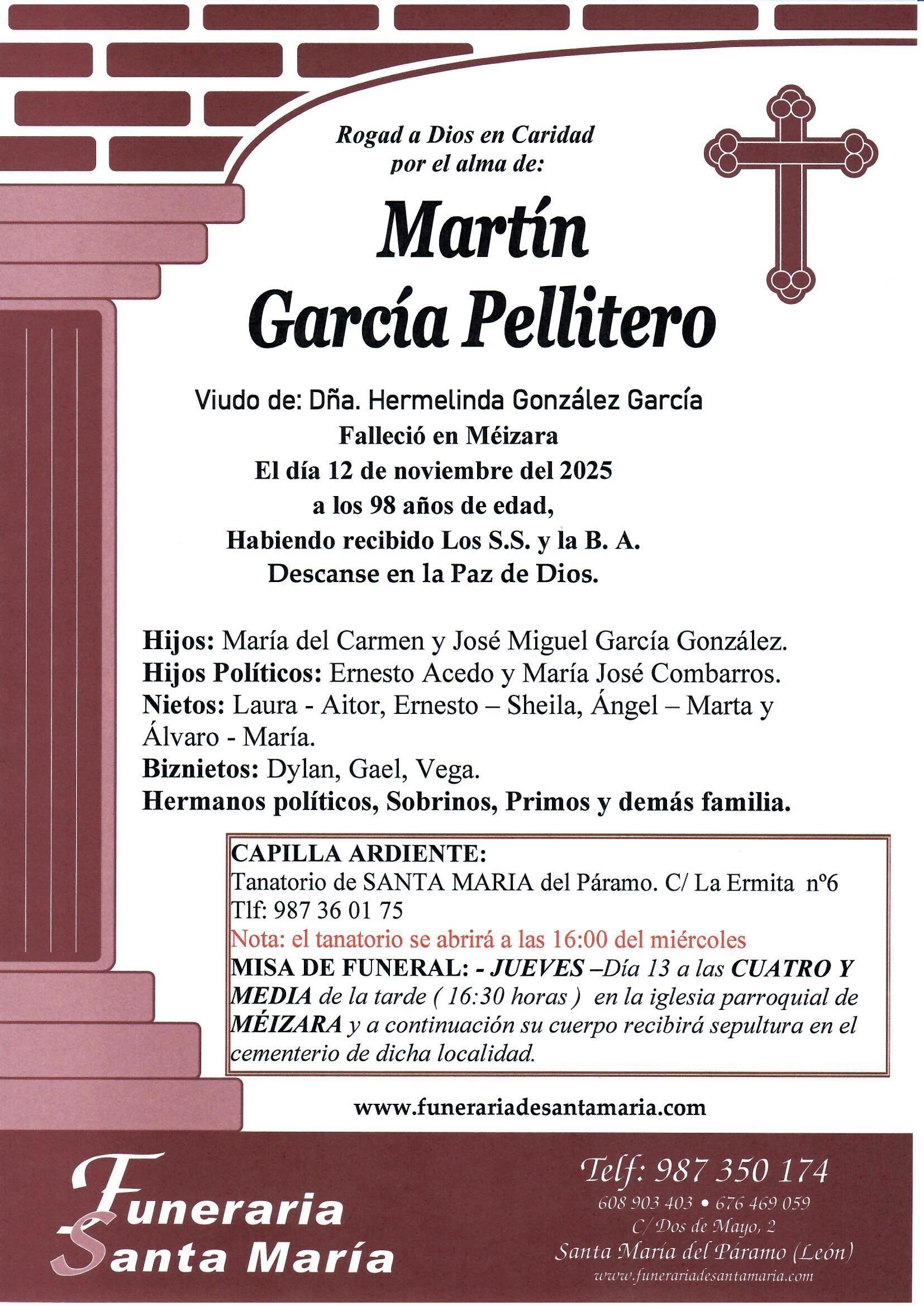 MARTÍN GARCÍA PELLITERO