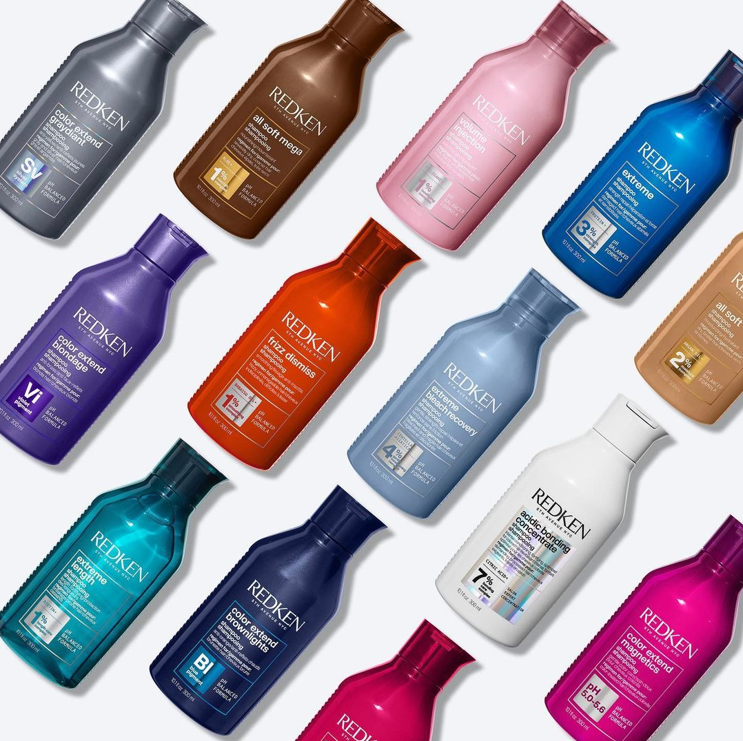 Toute la gamme de produits REDKEN