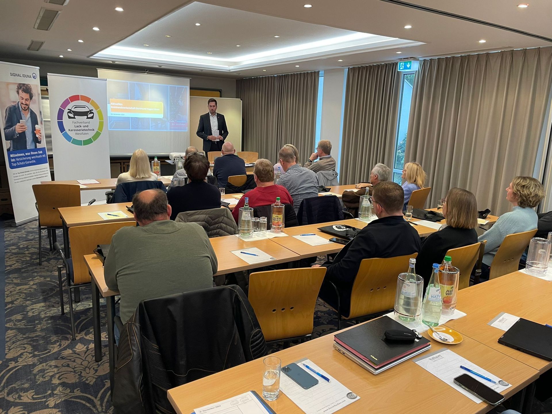 Herbstmitgliederversammlung die Firma B-Tec in Burgdorf