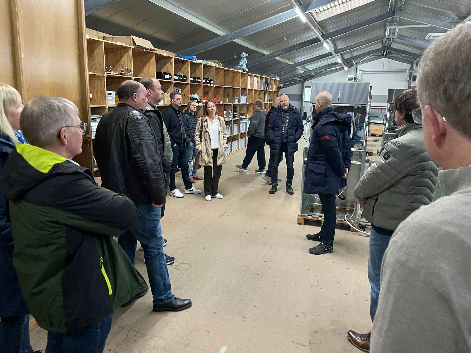 Herbstmitgliederversammlung die Firma B-Tec in Burgdorf