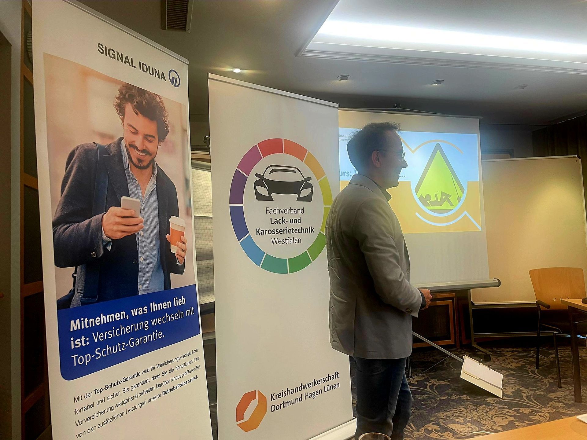 Herbstmitgliederversammlung die Firma B-Tec in Burgdorf