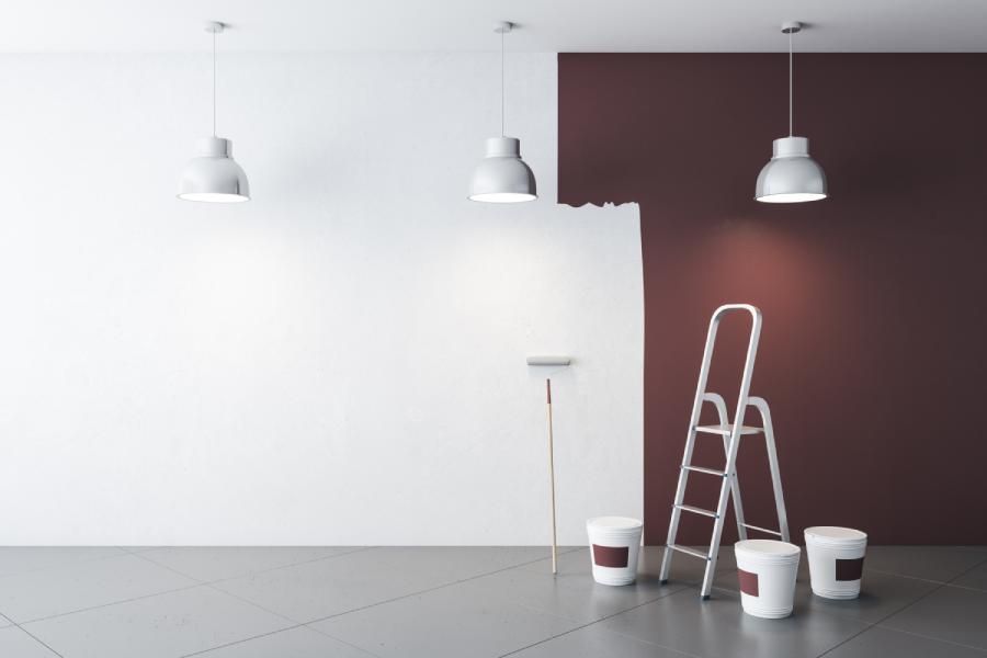 Wan wird Weiß gefärbt