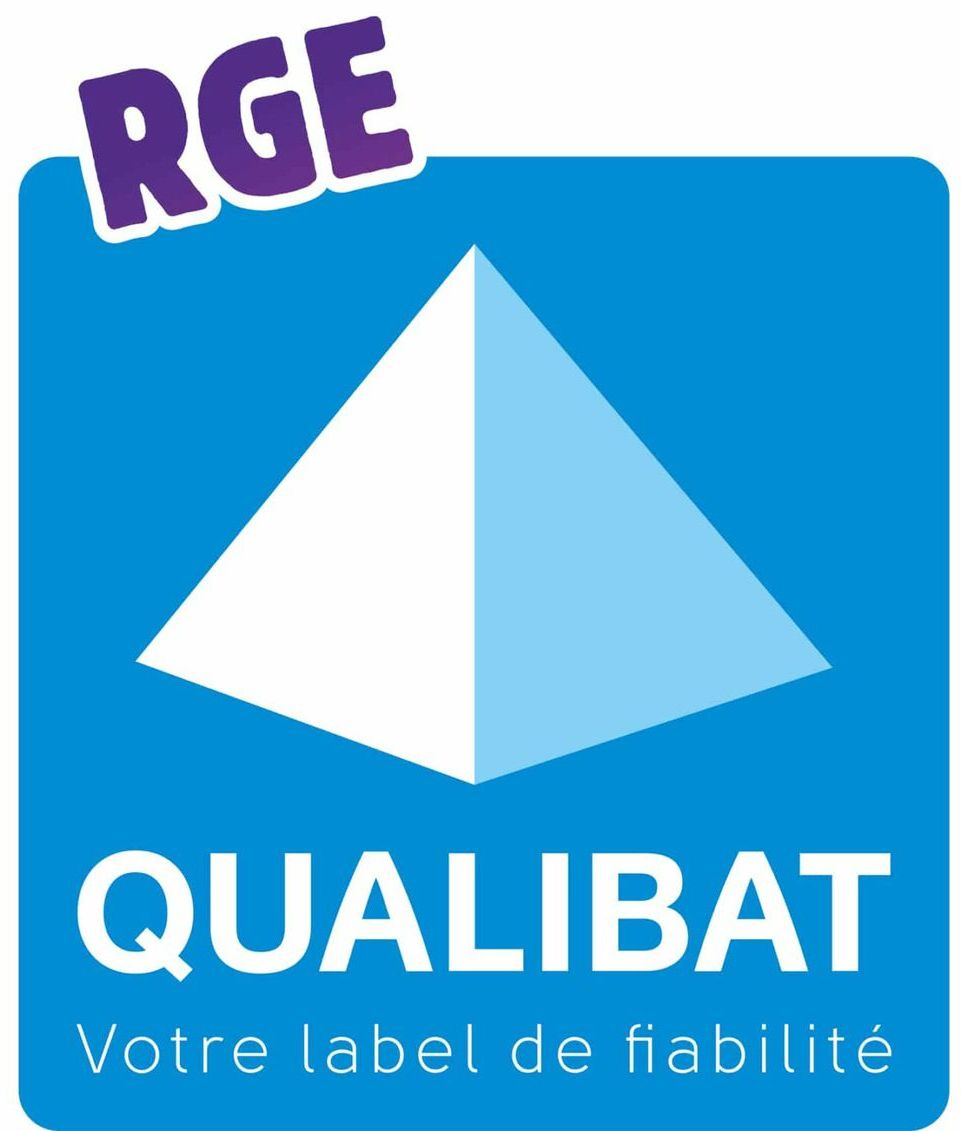 Logo RGE Qualibat, entreprise certifiée