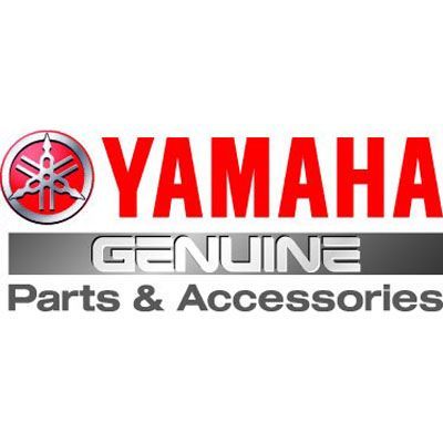 Logotipo de piezas y accesorios originales de Yamaha sobre un fondo blanco