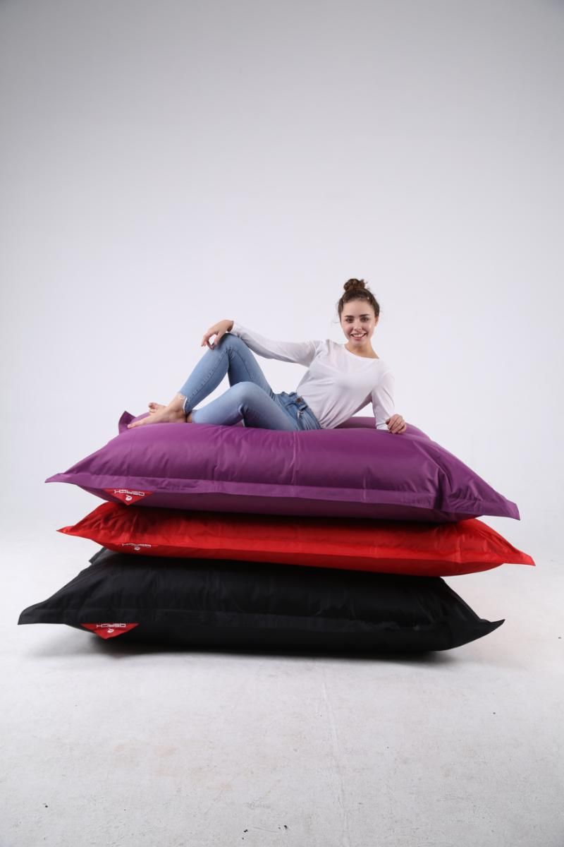 Kunde auf vielen Sitzsäcken der HDI Dämmstoff-Vertriebs GmbH & Co.KG