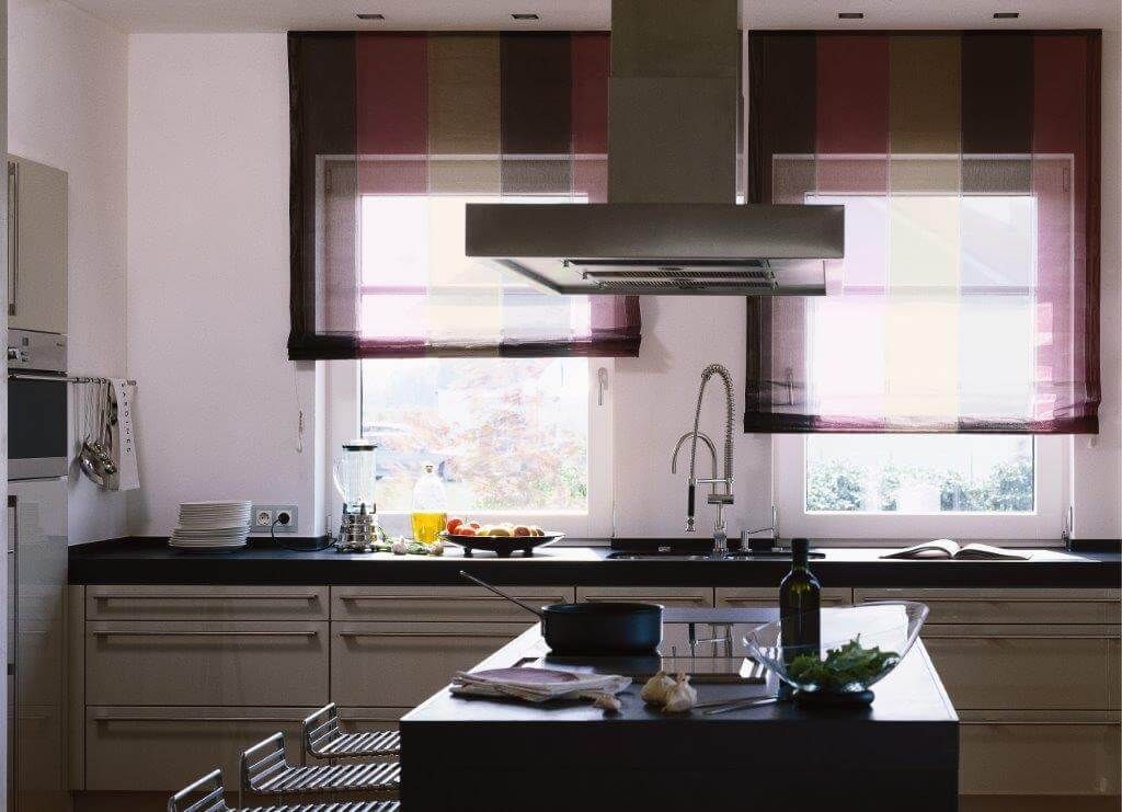 Flächenvorhänge/Faltrollos 9