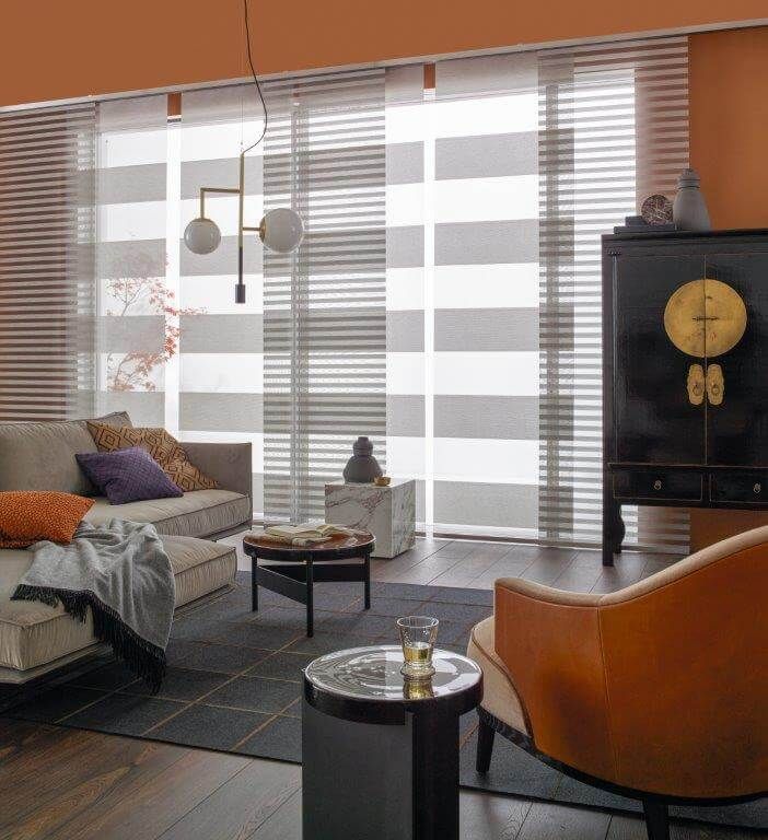 Flächenvorhänge/Faltrollos 9