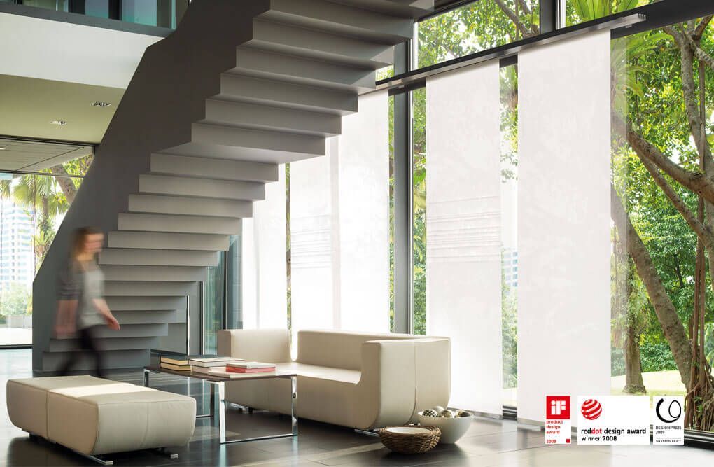 Flächenvorhänge/Faltrollos 9