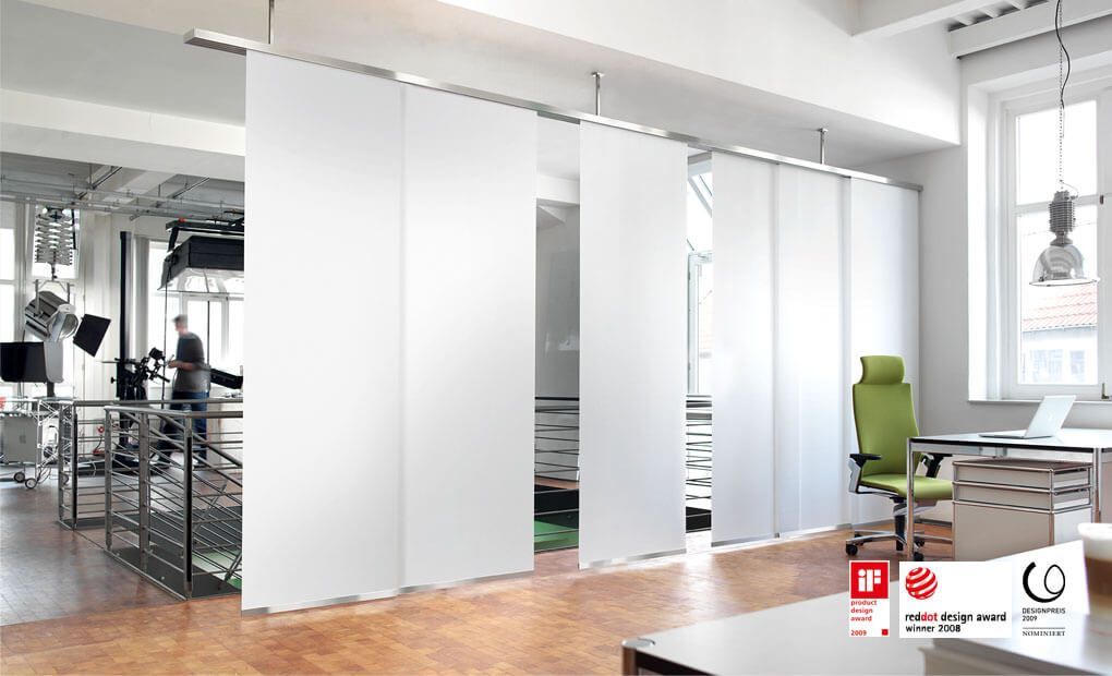 Flächenvorhänge/Faltrollos 9