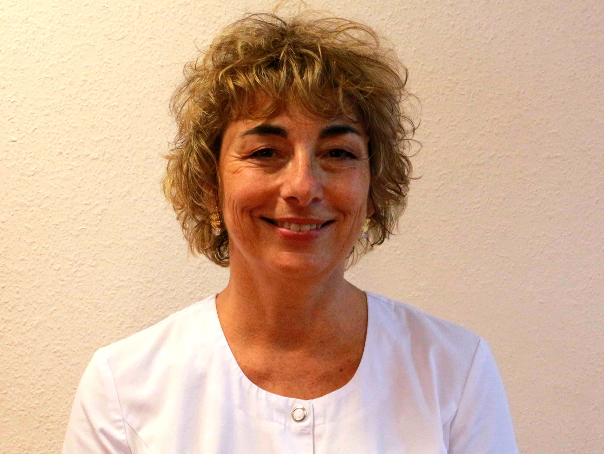Patricia Ghibaudo Pugin Physiothérapeute AGP, responsable du cabinet de physiothérapie.