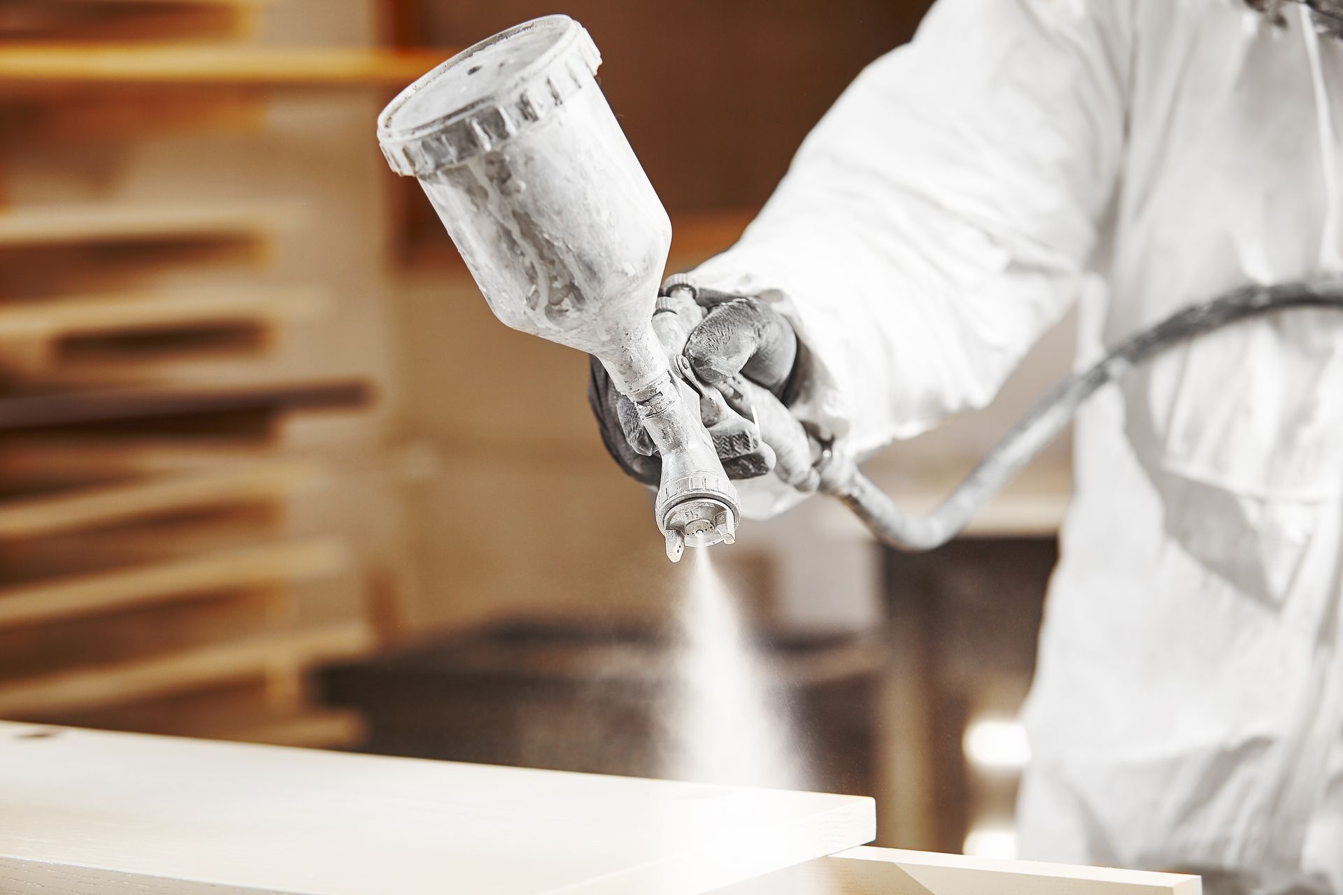 Peinture au pistolet