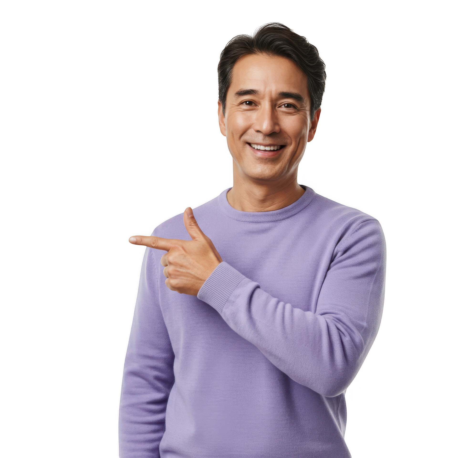 Un homme souriant 