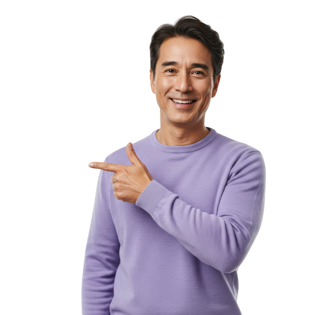 Un homme souriant