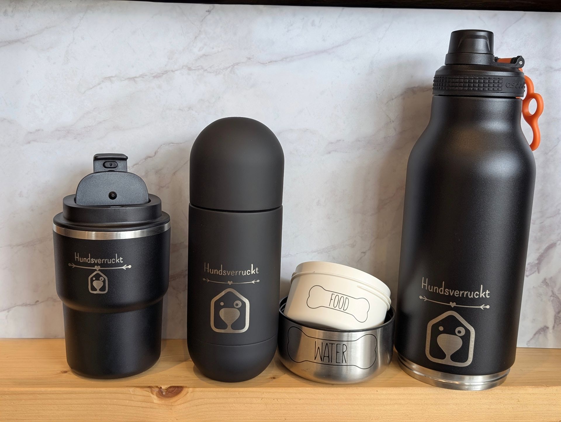 Hundezubehör aus Edelstahl und Keramik – langlebige Produkte bei Hundsverruckt Hundenladen