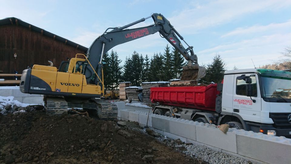 Beladen von Transporter