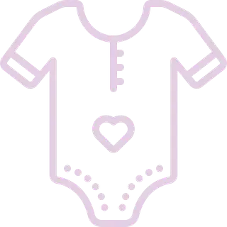 Un mono de bebé con un corazón.