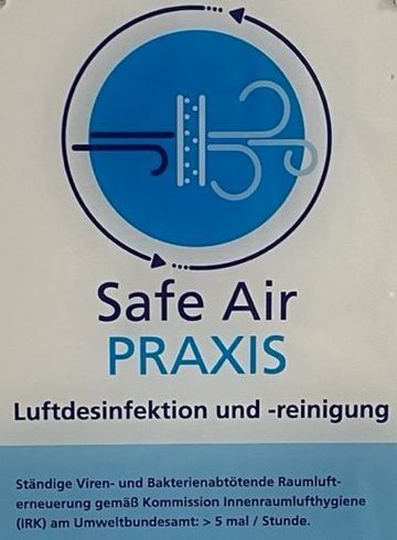 Info zur Safe Air Praxis