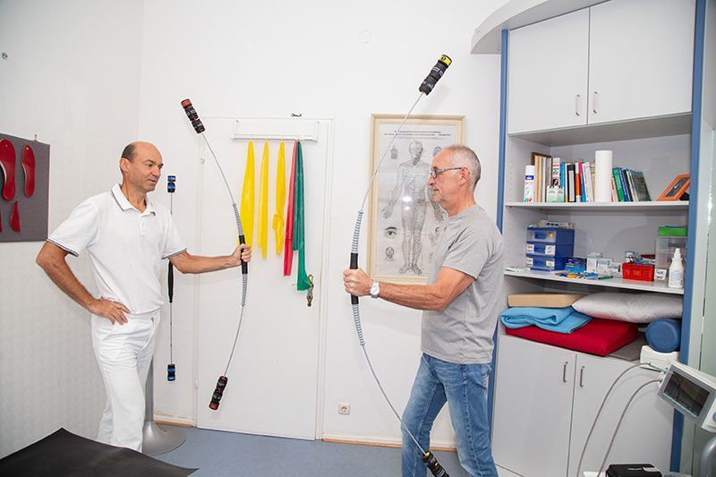 Praxis und Institut für physikalische- und rehablilitative Medizin Schweinfurt, Therapien