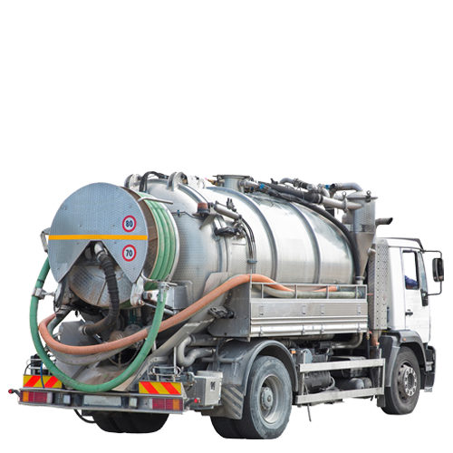 Camion pour fosse septique