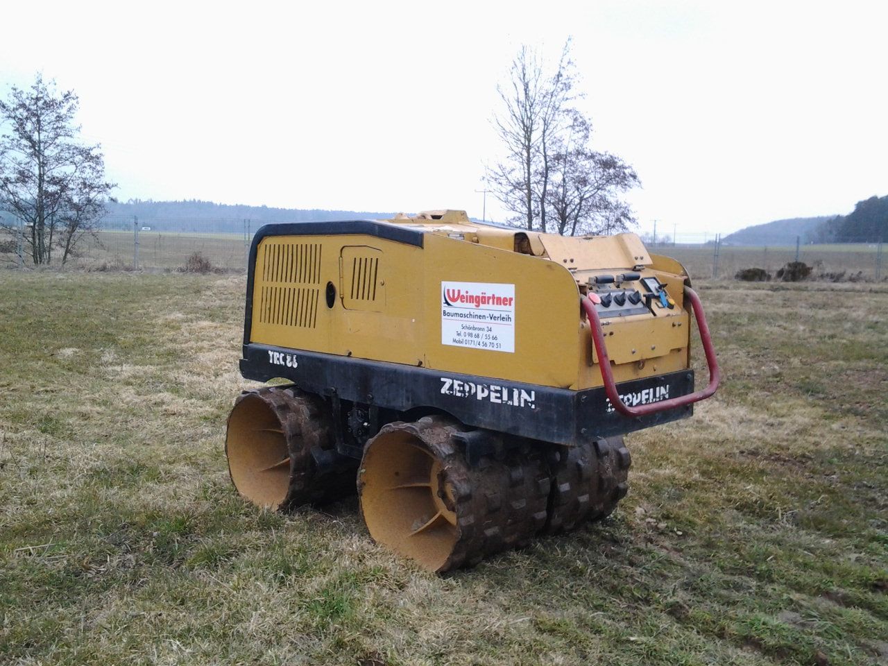 Weingärtner Baumaschinen – Grabenwalze Weber