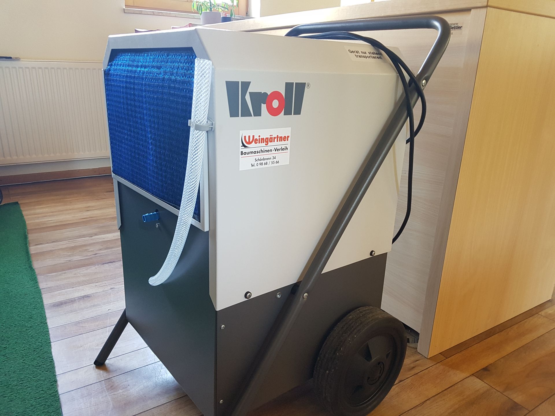 Weingärtner Baumaschinen – Bautrockner Kroll TE80