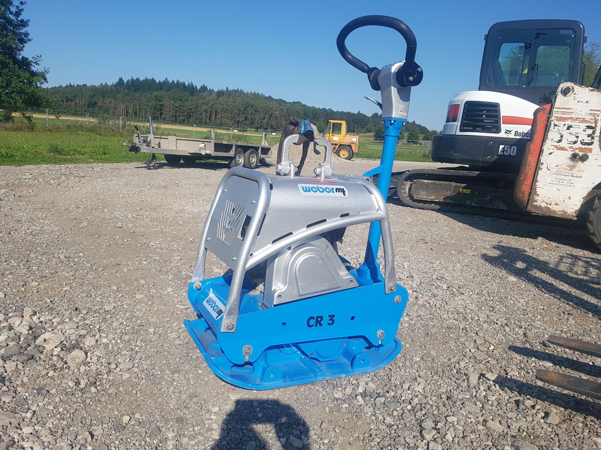 Weingärtner Baumaschinen – Rüttelplatte CR3