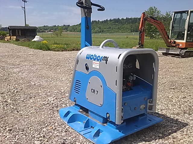 Weingärtner Baumaschinen – Rüttelplatte CR7