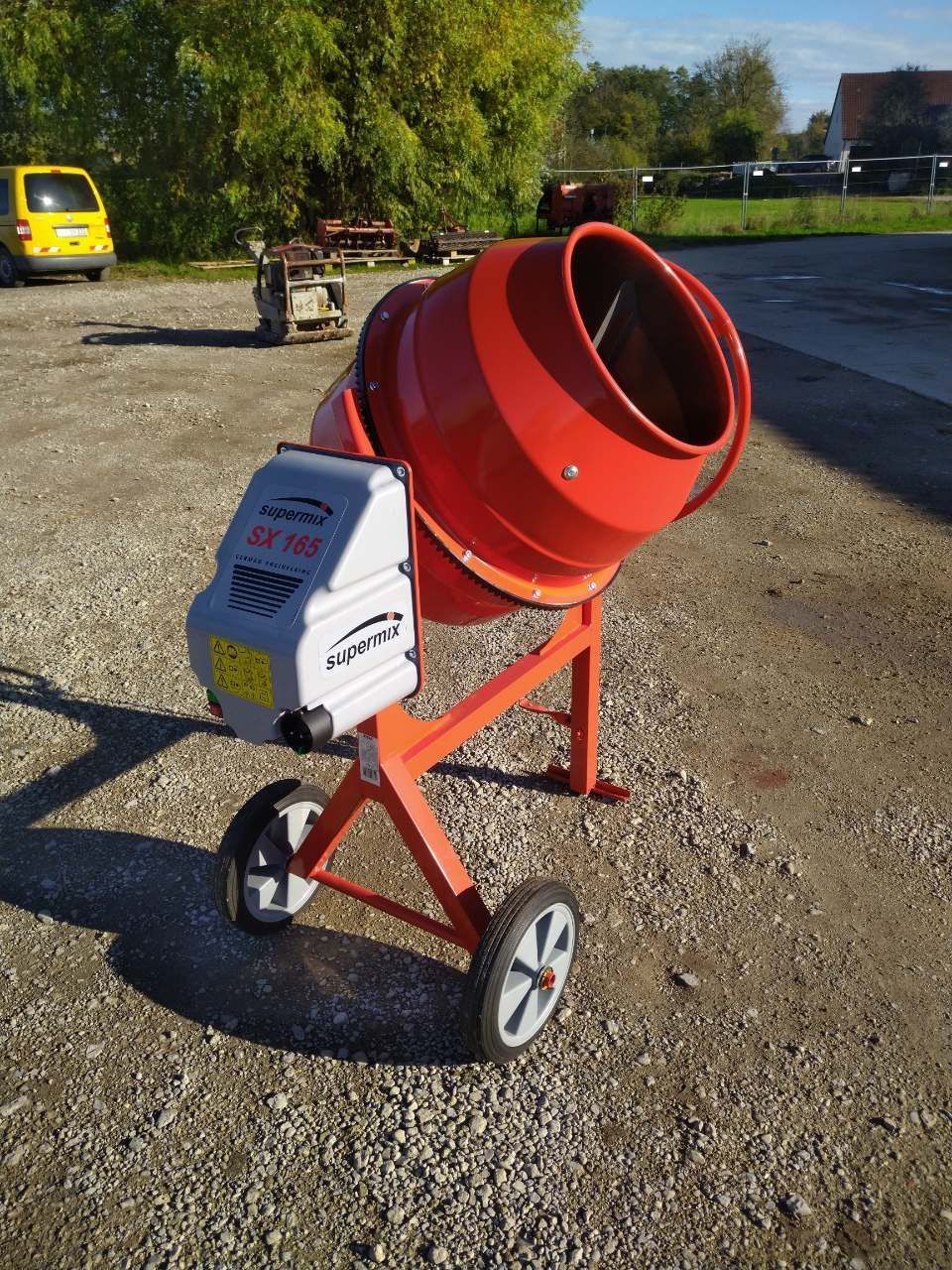 Weingärtner Baumaschinen – Produktfoto Rollenrüttler Weber VPR 700