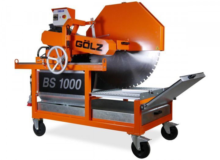 Weingärtner Baumaschinen – Produktfoto Blocksteinsäge GÖLZ