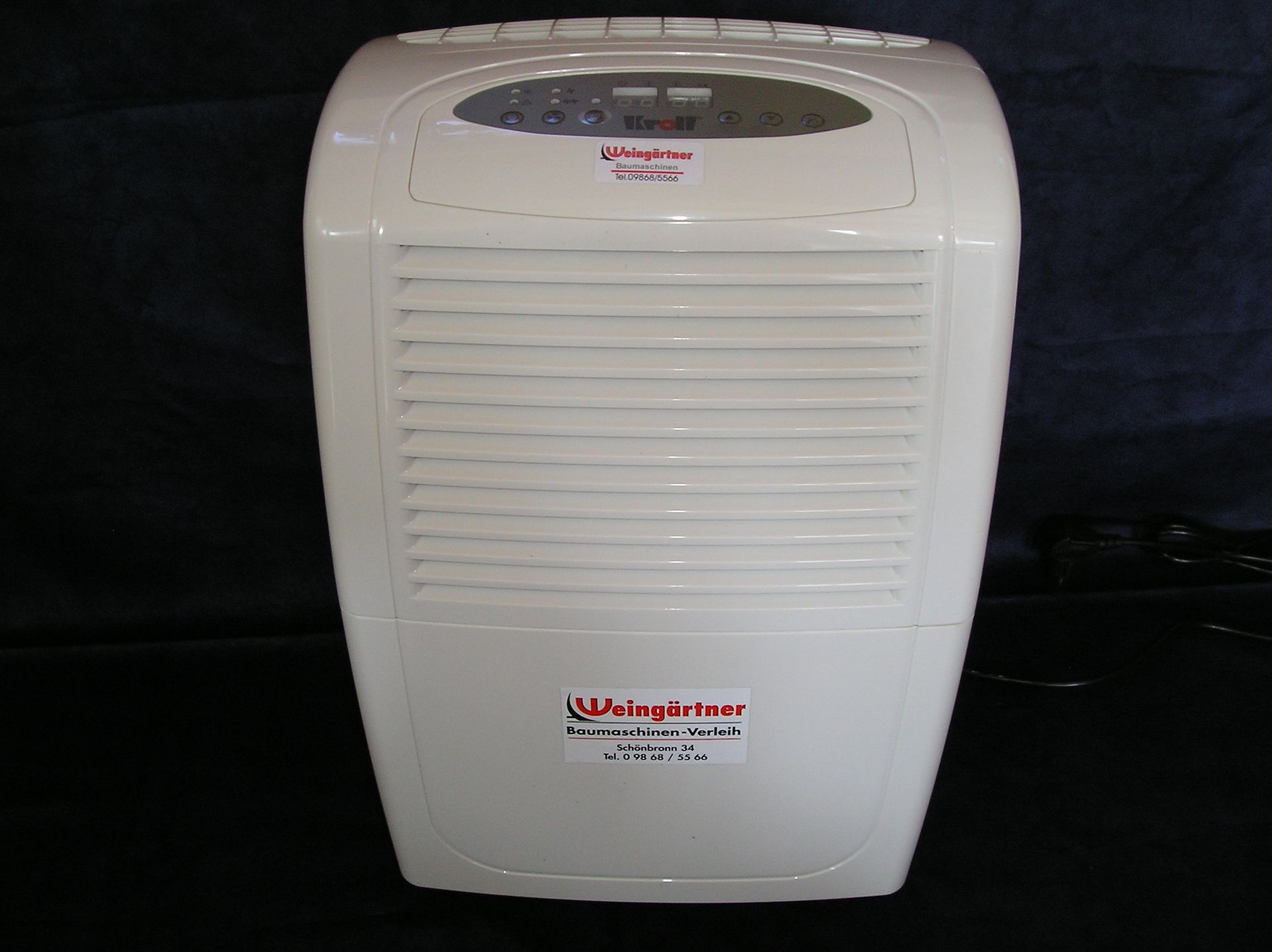 Weingärtner Baumaschinen – Bautrockner T24