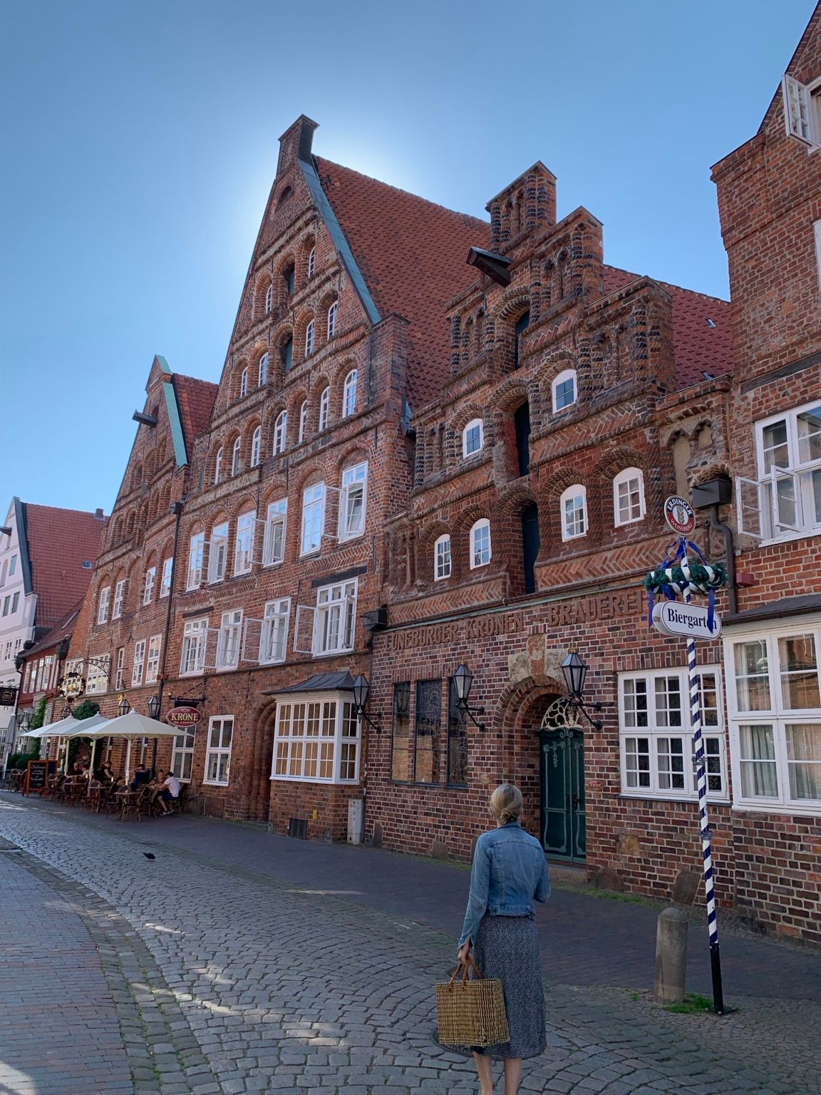 Historischer Hafen in Lüneburg