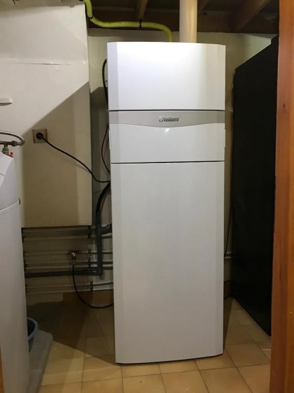 Chaudière à condensation au sol de la marque Vaillant