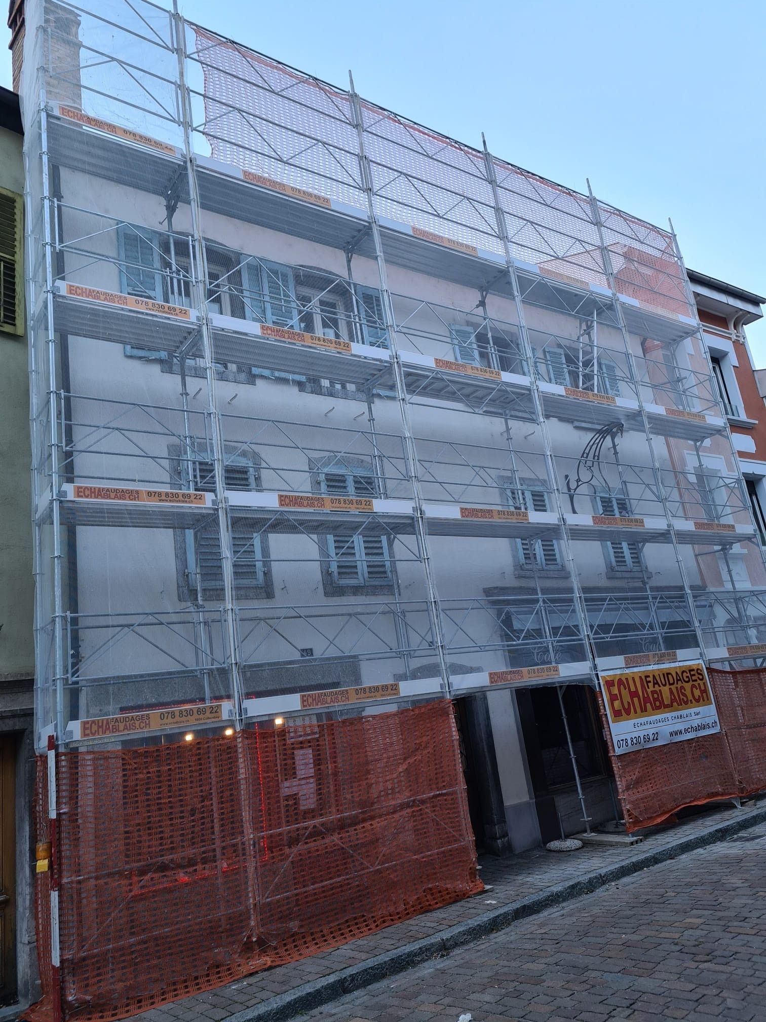 Dépôt - Echafaudages Chablais Sàrl