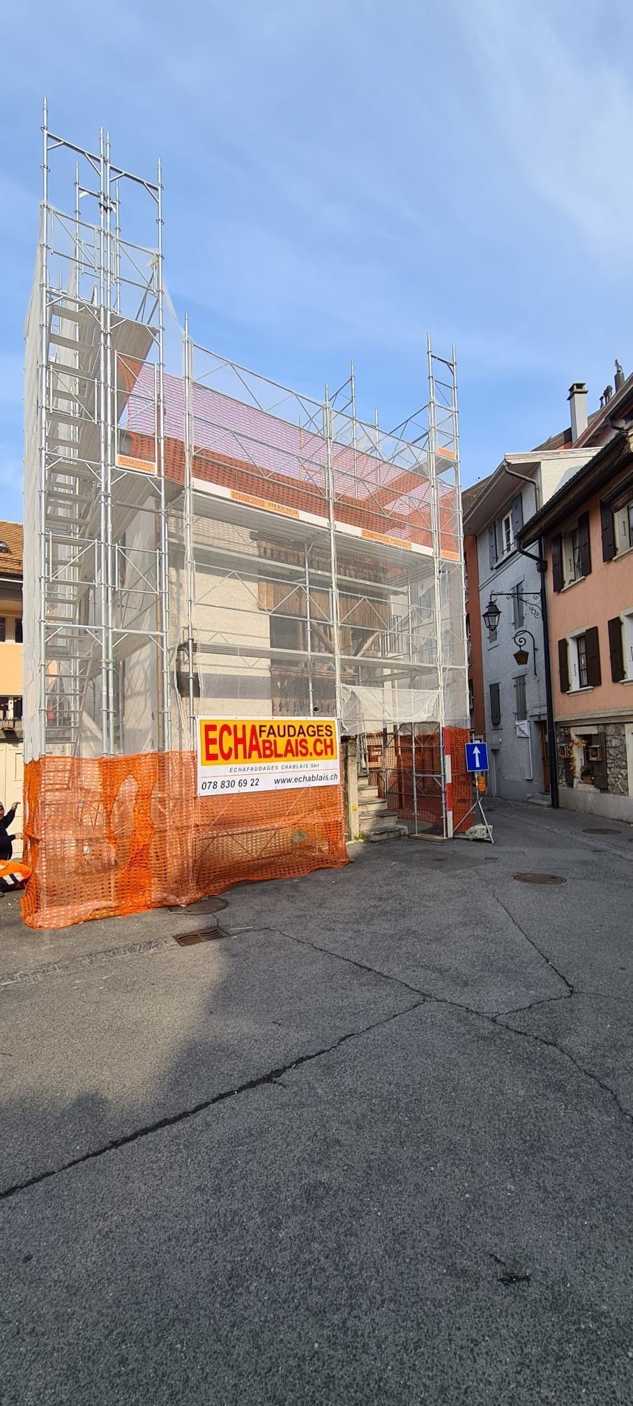 Dépôt - Echafaudages Chablais Sàrl