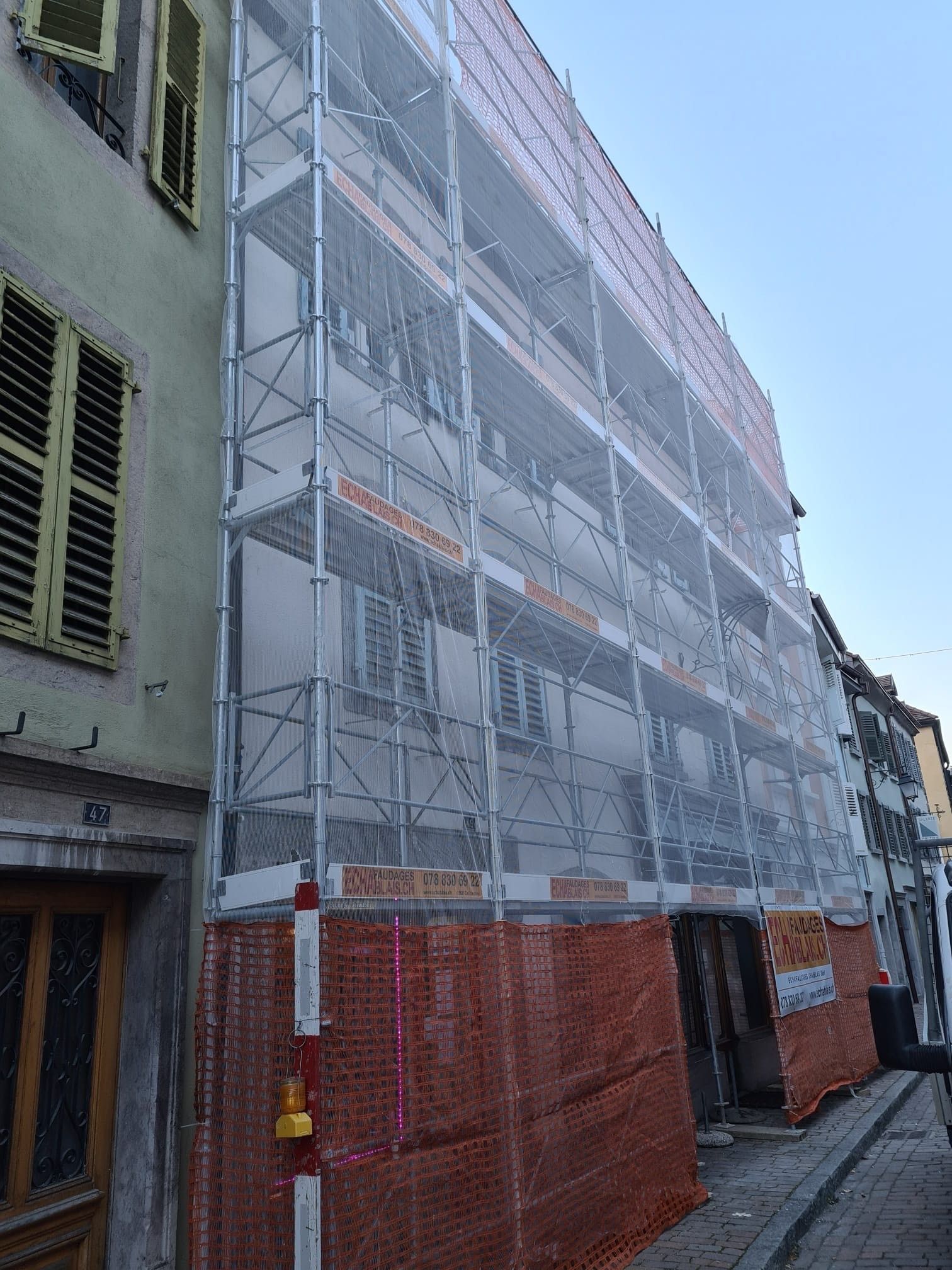 Dépôt - Echafaudages Chablais Sàrl