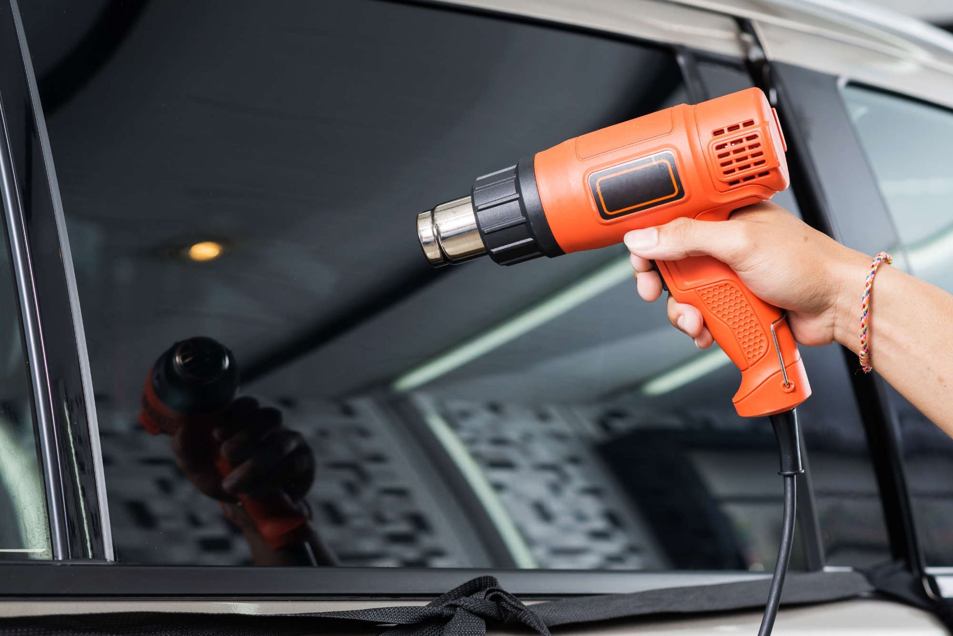 Foto: Auto Scheibenfolierung mit Tönung