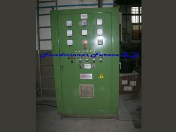 Un panel de control verde con las palabras fundiciones farace.