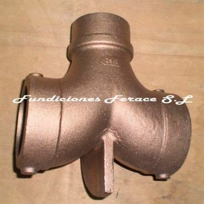 Una imagen de un artículo de metal que dice fundiciones ferace sl