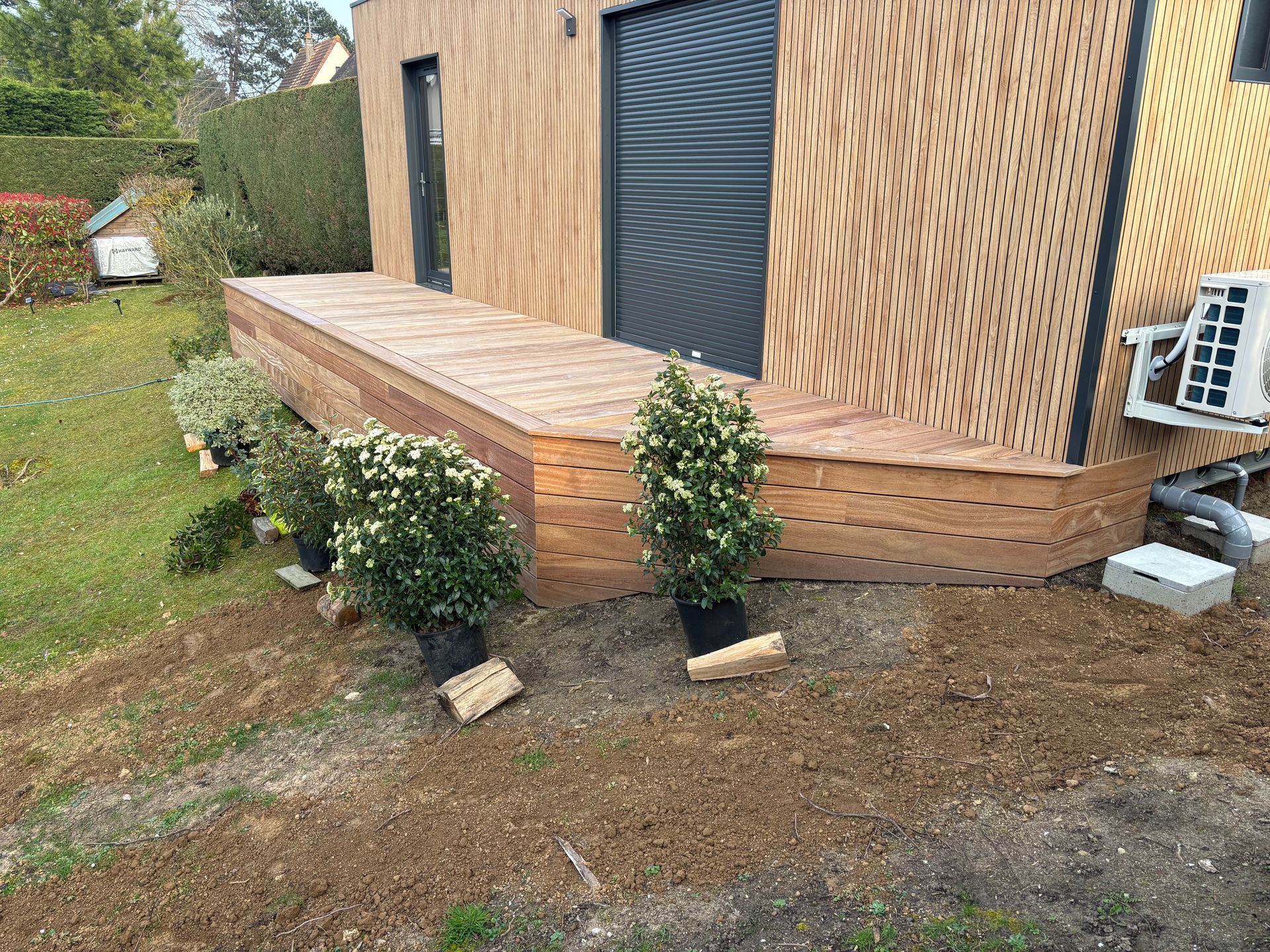 Rallongement de maison en bois
