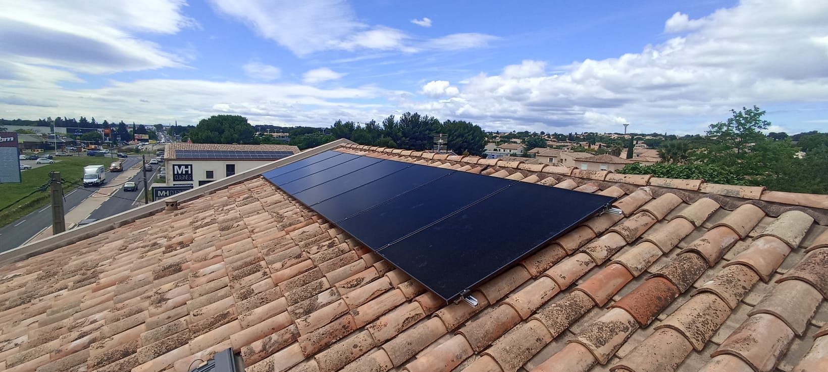 Une centrale photovoltaïque