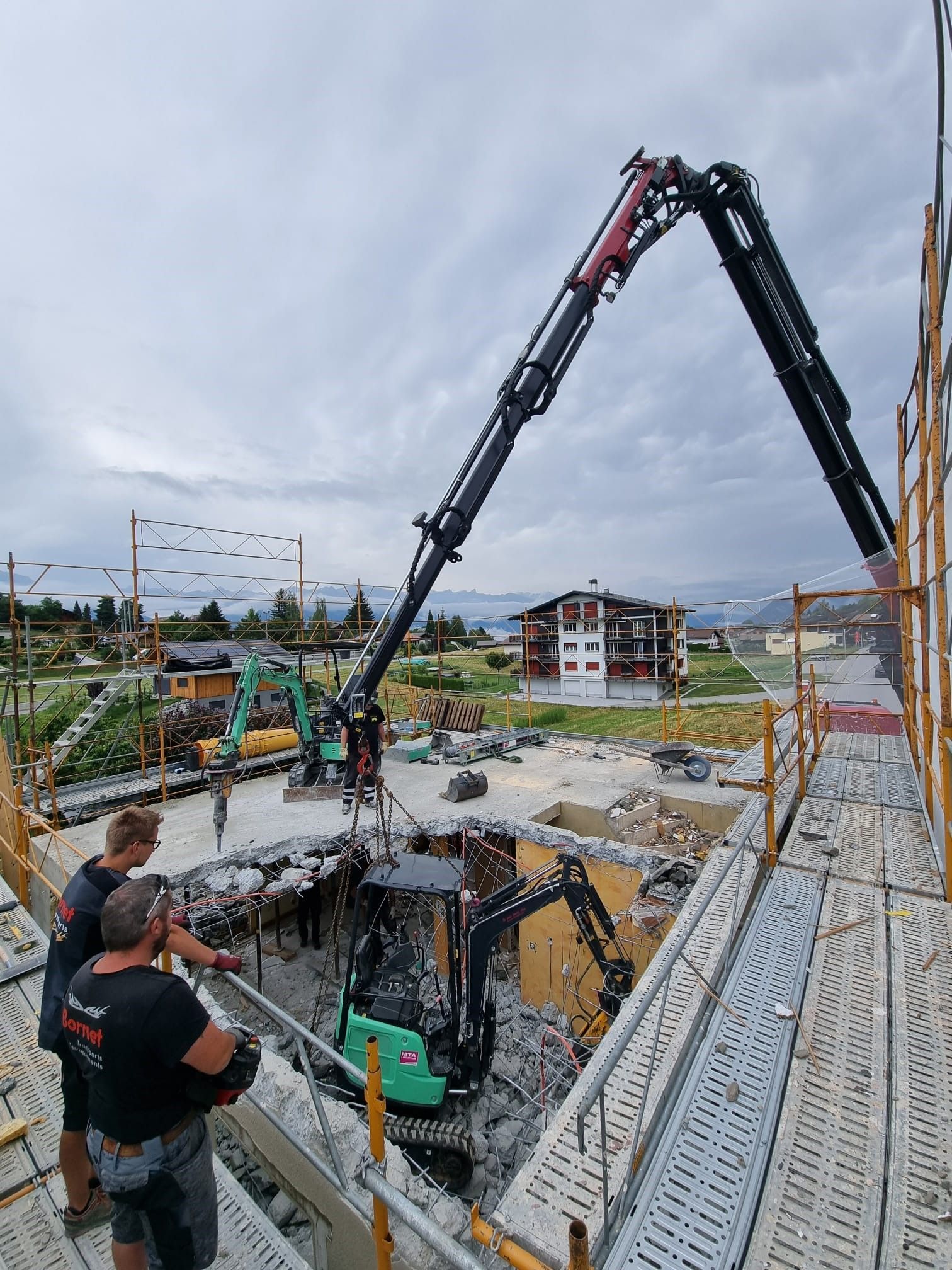 Vallift - Démolition de bâtiment - Valais/Vaud