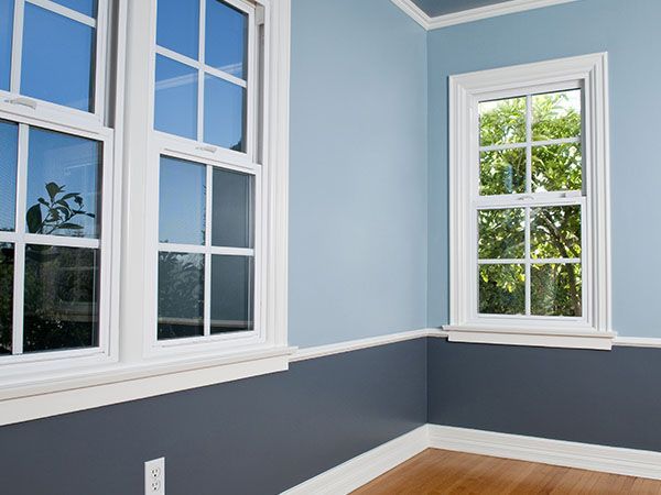 Fenêtres blanches en pvc