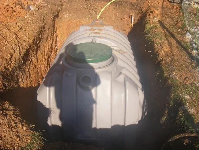 Pose de fosse toutes eaux