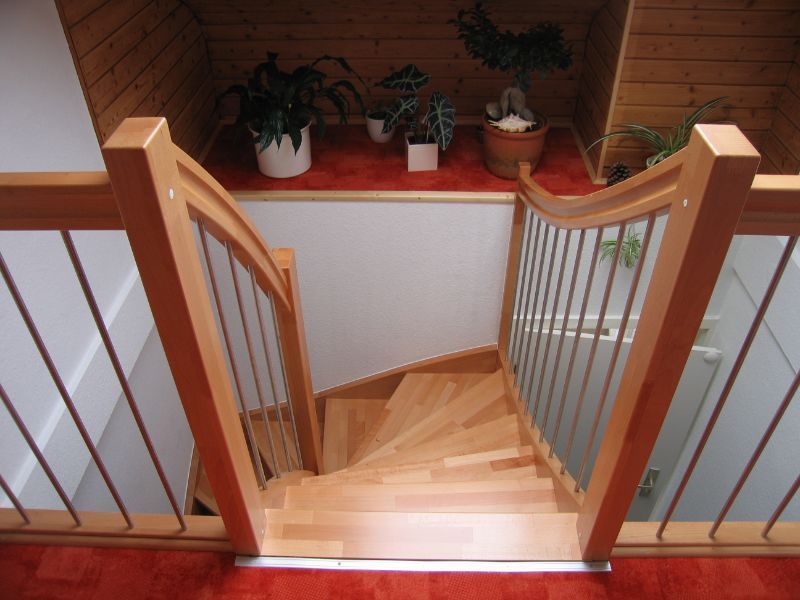 Treppe runter
